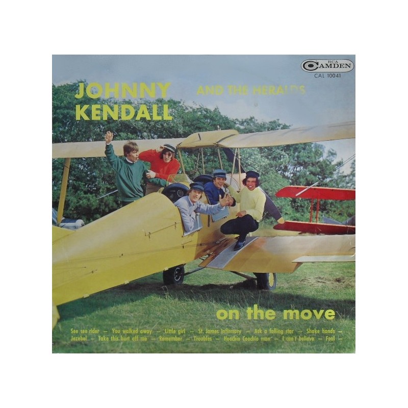 Johnny Kendall And The Heralds ‎– On The Move