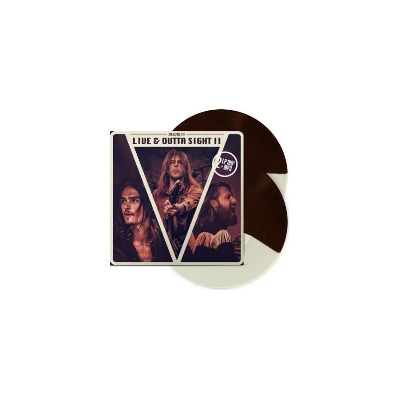 DeWolff: Live & Outta Sight II (180g) (Limited Edition) (Brown Cream Split Vinyl)