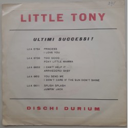 Little Tony - La Gatta / Pericolo Bleu