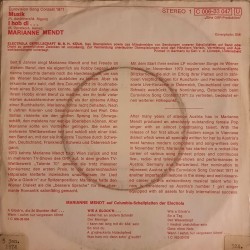 Marianne Mendt - Musik (1971)