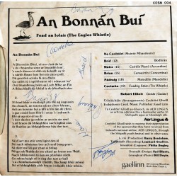Ceoltoiri Ghoill - An Bonnãn Bui (7 x gesigneerd!)