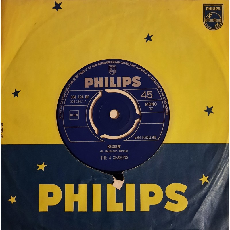 The 4 Seasons - Beggin' (northern soul)
