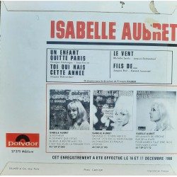 Isabelle Aubret - Un enfant quitte Paris