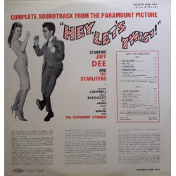 Joey Dee & The Starliters ‎– Hey, Let's Twist! (Original Soundtrack Recording)