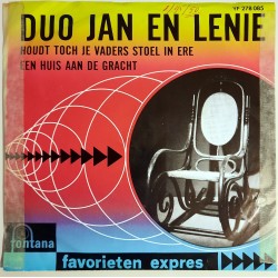 Duo Jan en Lenie - Houdt toch je vaders stoel in ere