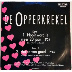 De Opperkrekel - Nooit word je meer 20 jaar