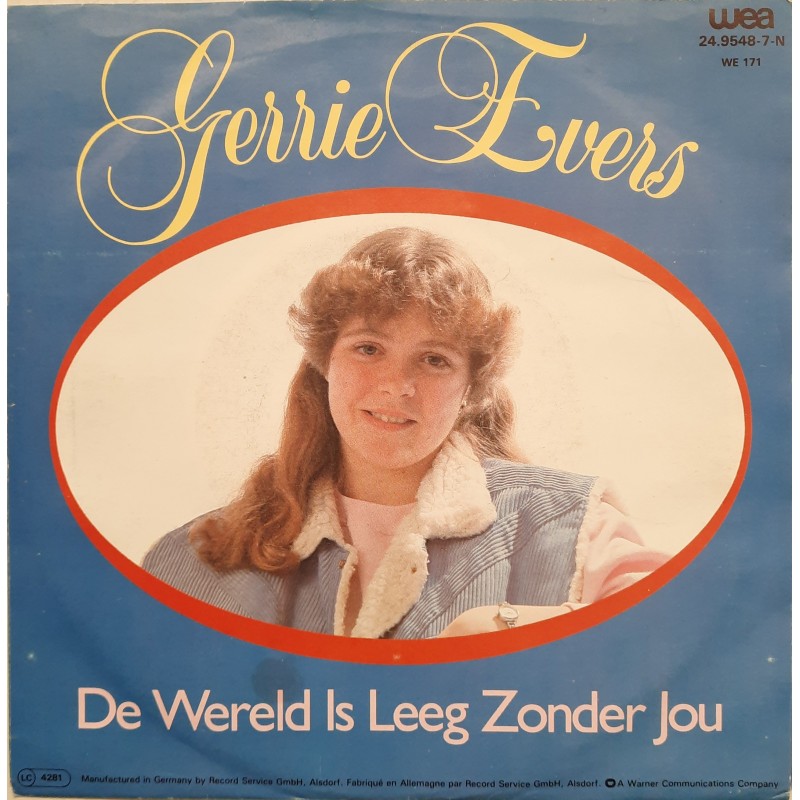 Gerrie Evers - De wereld is leeg zonder jou