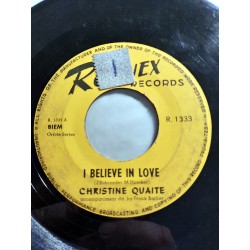 Christine Quaite ‎– Here She Comes / I Believe In Love
