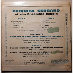 Chiquita Serrano et son ensemble Cubain – Accurucame