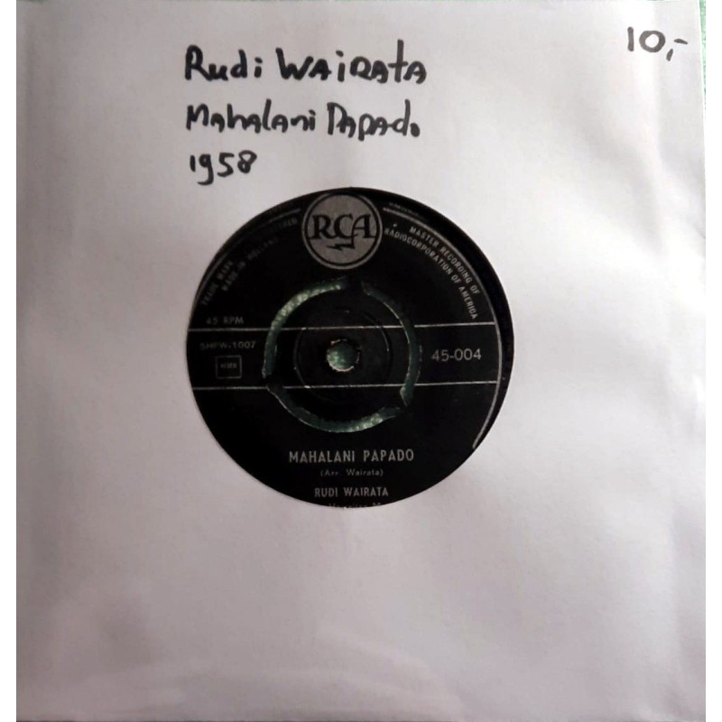 Rudi Wairata And His Hawaiian Minstrels ‎– Mahalani Papado / Rock And Roll And Breezes