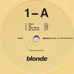 Frank Ocean - Blond (1e uitgave op LP)